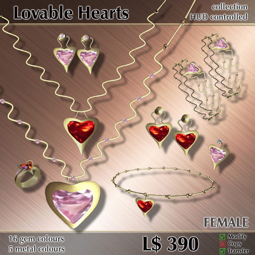 Lovable Hearts Collection