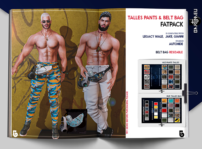 Bartimeu - Talles [FATPACK]