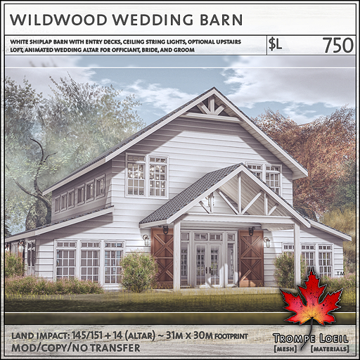 Trompe Loeil - Wildwood Wedding Barn [mesh]