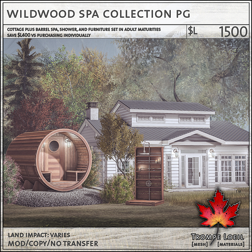 Trompe Loeil - Wildwood Spa Collection PG [mesh]