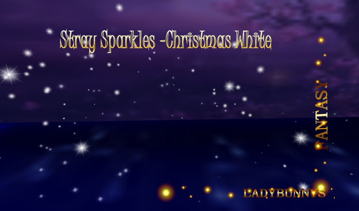 *⊱•Enchanted Winter •⊰*Stray Sparkles -Christmas White