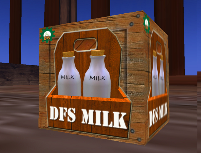 D.M. textures - crate milk