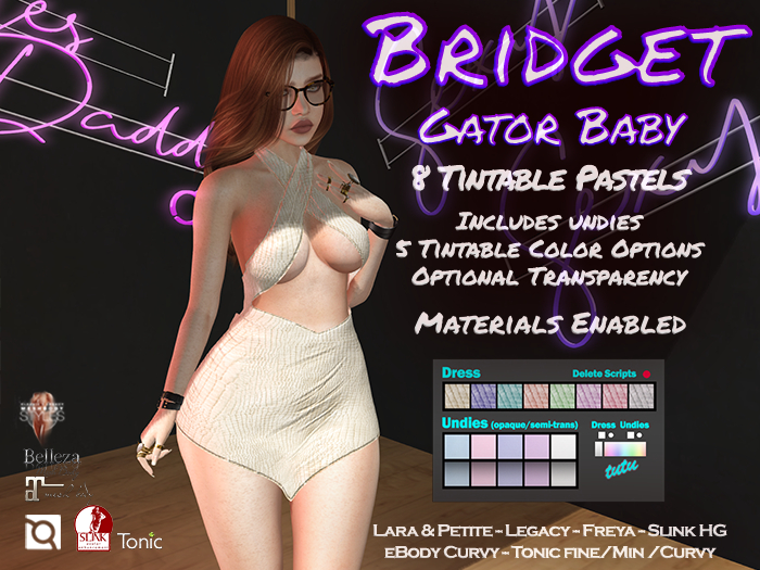 [tutu] Bridget Pastel Allegator - DEMO