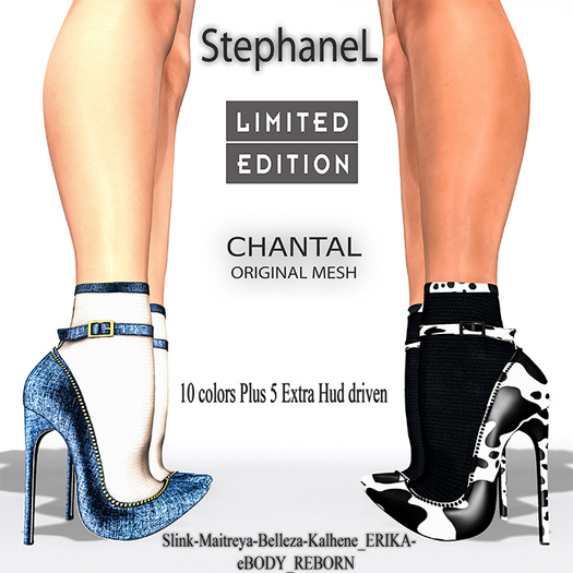 [StephaneL] CHANTAL SHOES/SOCKS  LIMITED EDITION