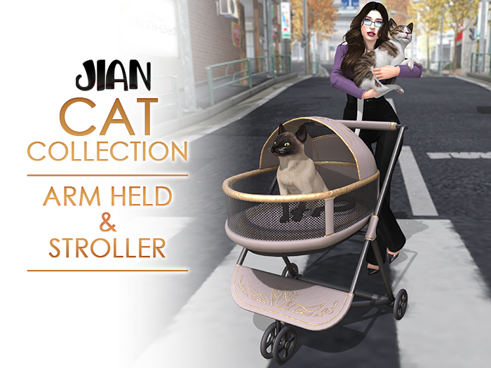 JIAN Cat Held & Stroller Pack  