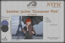 {IG} fashion Bomberjacket - gossamerpink - Rebirth [wear]