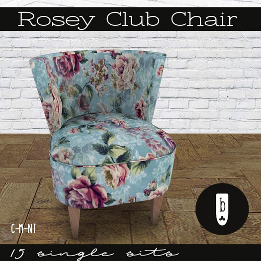 ~Ballade~ Rosey Club Chair  