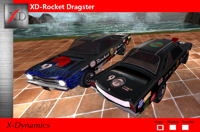 XD-Rocket Dragster Boxed V3