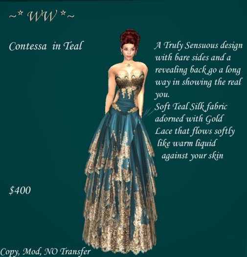Contessa In Teal