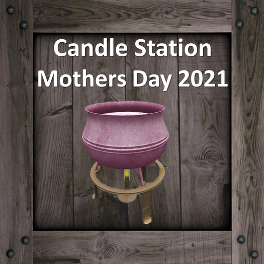 DFS Candle Station - Mothers Day  2021 (Texture Only)