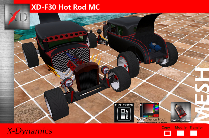 XD-F30 Hot Rod MC Boxed V3