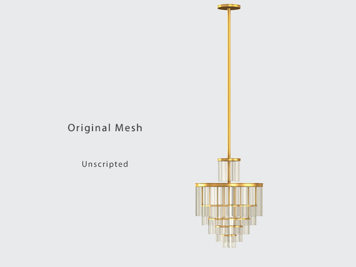 ACORN 3 Tier Chandelier
