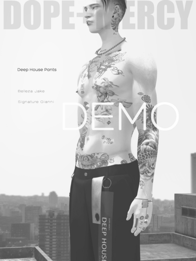 [Dope+Mercy]Deep House Pants_DEMO (ADD)