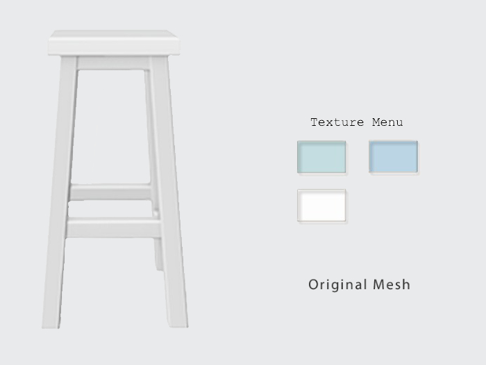 ACORN Hamptons Stool -Beach