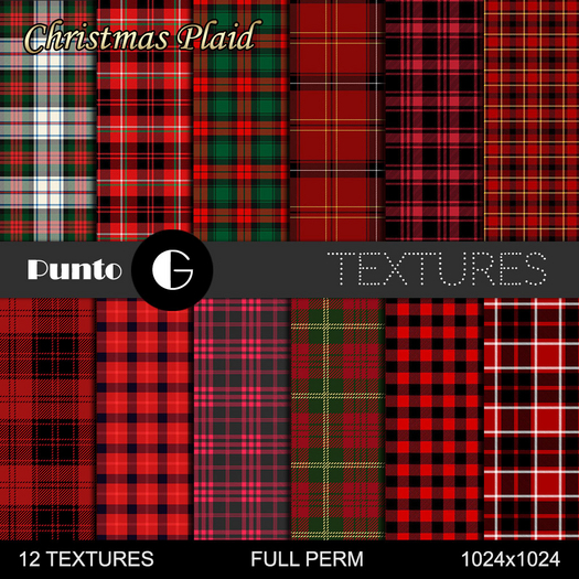 Christmas Plaid Textures