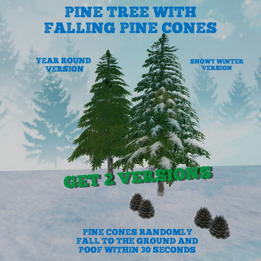 [WAG] Pine Tree w Falling Pinecone