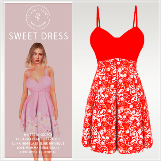 Sweet Dress Red