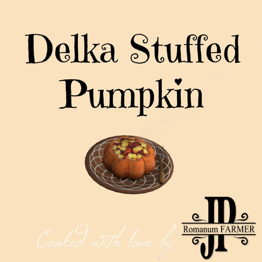Delka Stuffed Pumpkin [G&S]
