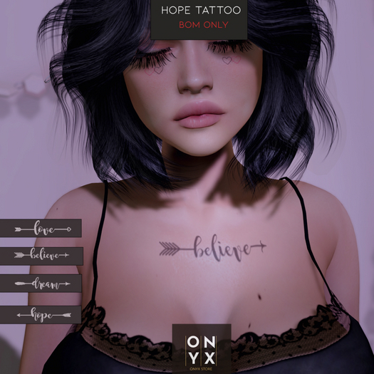 [ONYX] Hope Tattoo -Bom Only