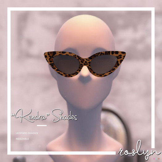 roslyn. kendra sunglasses. leopard [unpack]