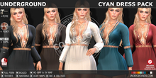 [UG MESH] CYAN DRESS PACK (DAE) - FULL PERM