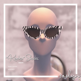 roslyn. kendra sunglasses. zebra [unpack]