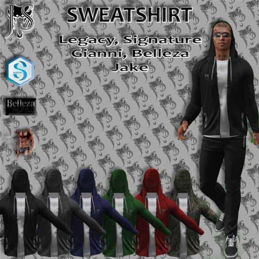 [J.S.] Sweatshirt Red