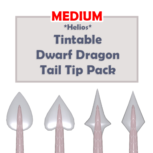 *Helios* - DD Tail Tip Pack (MEDIUM)