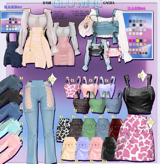 DAMI "GLOWING GACHA" -B4 [MAITREYA]