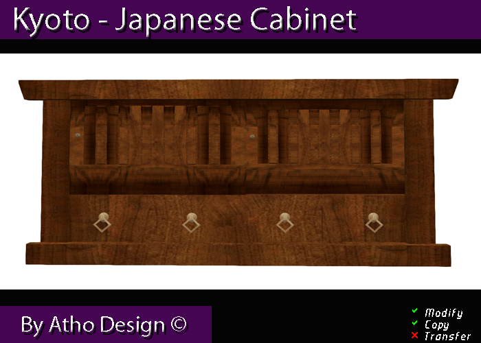 Kyoto - Japanese Cabinet