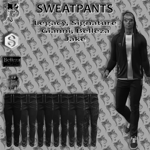 [J.S.] Sweatpants DEMO