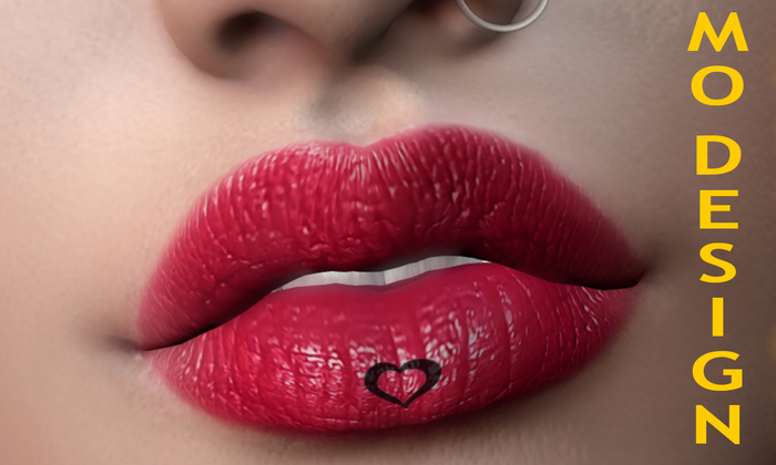 MODESIGN_Lelutka_EVOX_HD Lipstick_red_hearttattoo