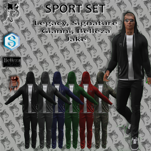 [J.S.] Sports Set Blue