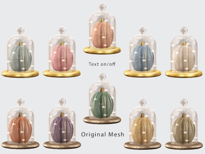 ACORN Pumpkin Cloche -FATPACK