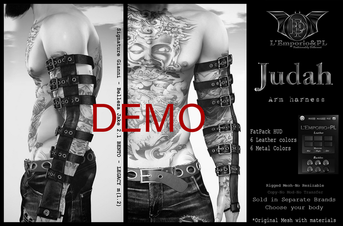 D*E*M*O  L'Emporio&PL::*Judah*::Armour Sleeve-[INITHIUM] KARIO