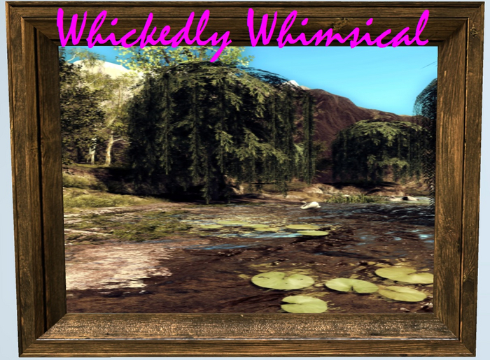 Second Life Marketplace .WW Pond. Wall Art