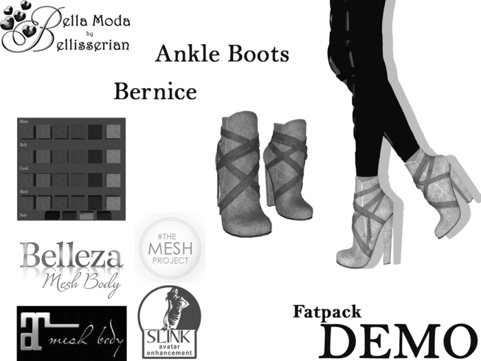 Bernice Ankle Boots DEMO