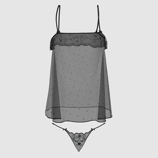 NX-Nardcotix Anael Babydoll Black