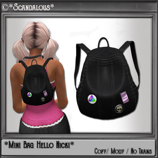 *Scandalous* Mini Back Hello Nicki
