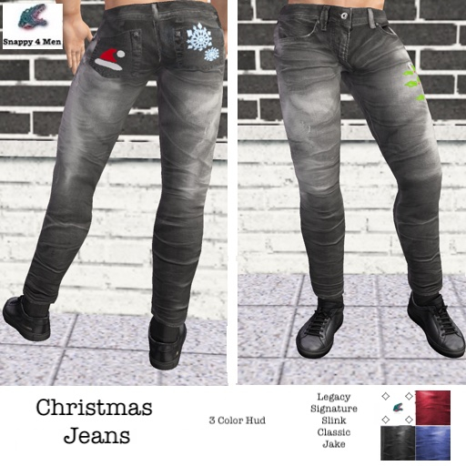 Snappy4Men// Christmas Jeans