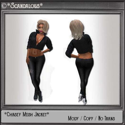 *Scandalous* Chasey Jacket Grey