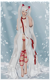 *tentacio* Sakiko-ribbon-leg-red