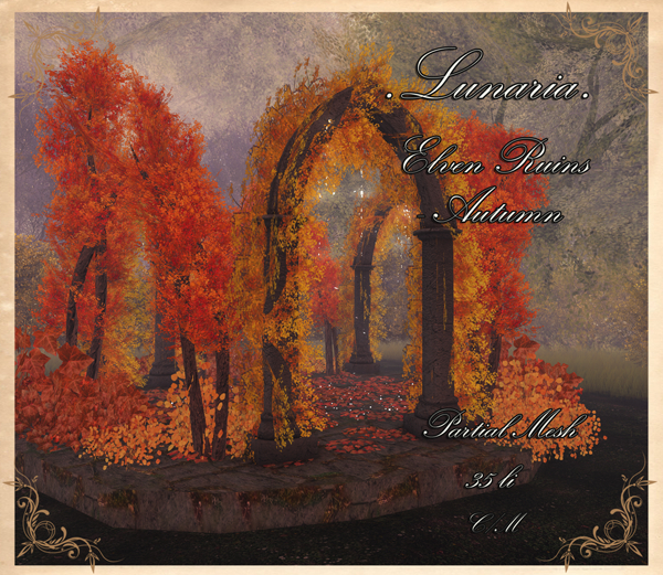 .Lunaria. Elven Ruins - Autumn 