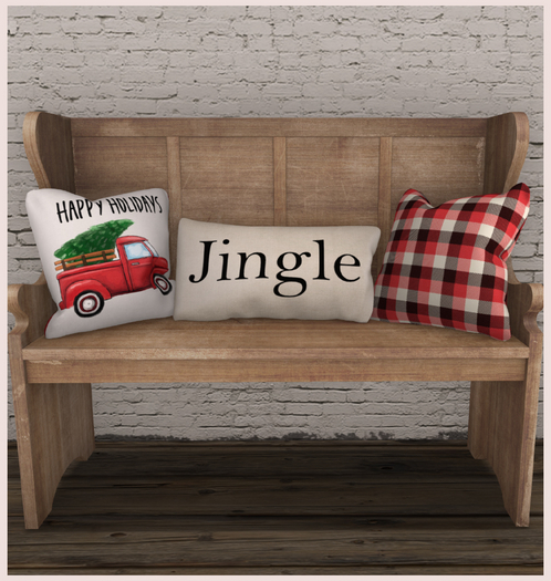 friday - Holiday Bench (Natural)