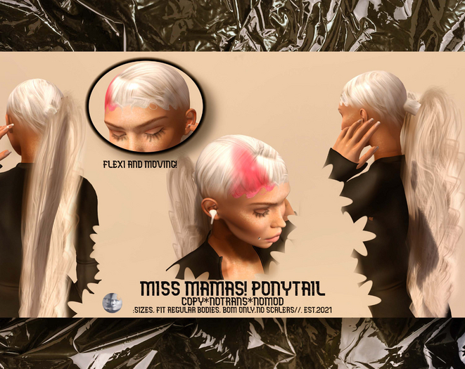 {DUALZZ}MISS MAMAS //FLEXI PONY