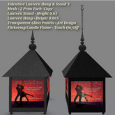 Valentine Lantern Hang & Stand 3