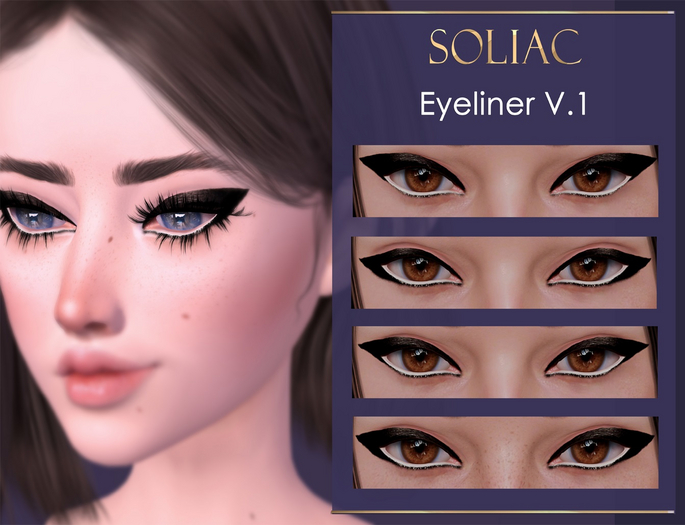 SOLIAC - Lelutka EVOX - Eyeliner  V.1