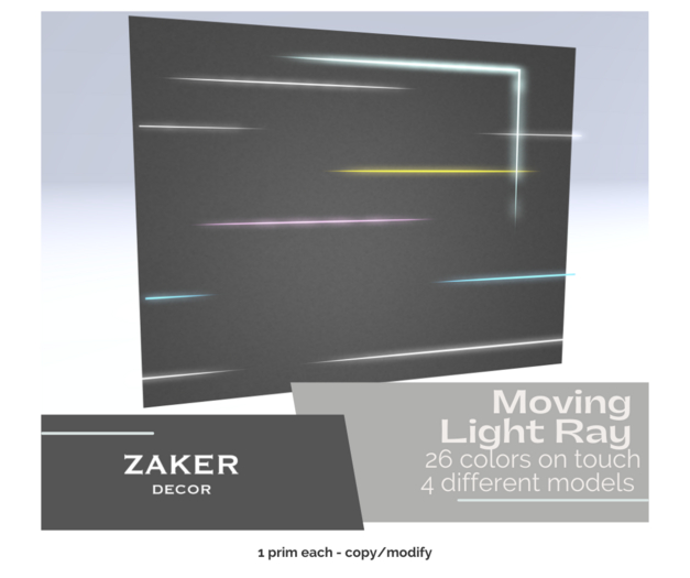ZAKER : Moving Light Ray pack