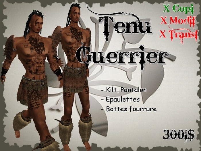 Tenu geurrier