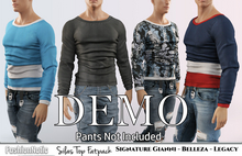 Demo Silas Male Top Fatpack - Signature Gianni, Belleza Jake , Legacy - FashionNatic 